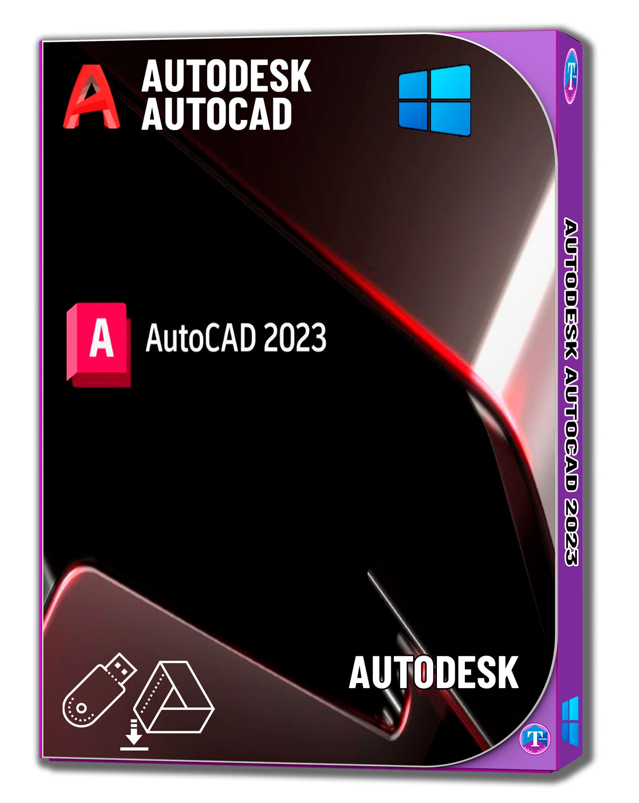 Autodesk AutoCAD 2023 (Español o Ingles) Software CAD 2D y 3D